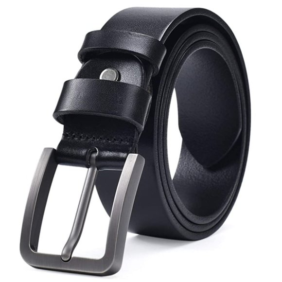 Men's Belt Genuine Leather Belts for Women Casual